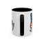 4th of July Mug - All American Girl Peace Sign