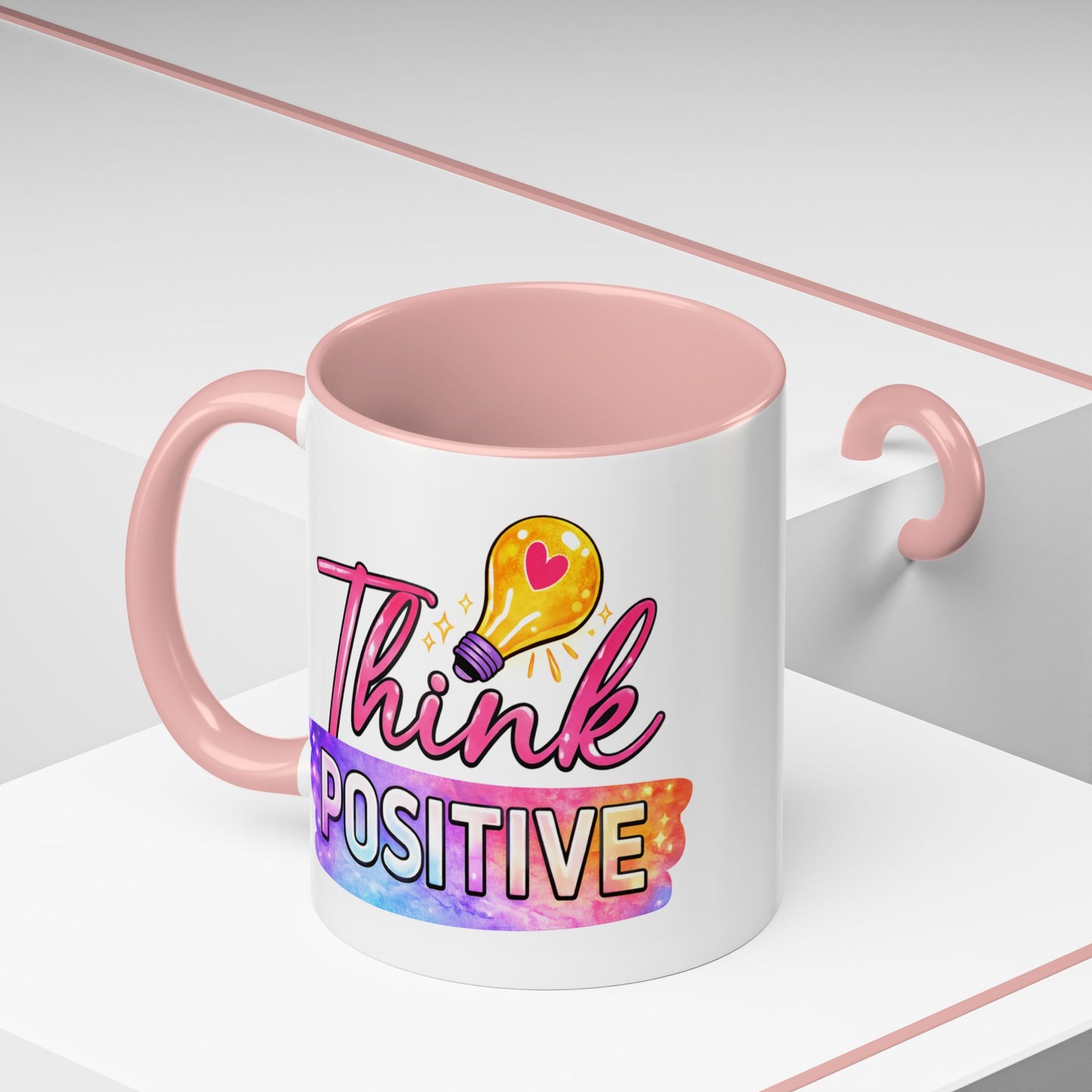 Wellness Mug - Think Positive Lightbulb