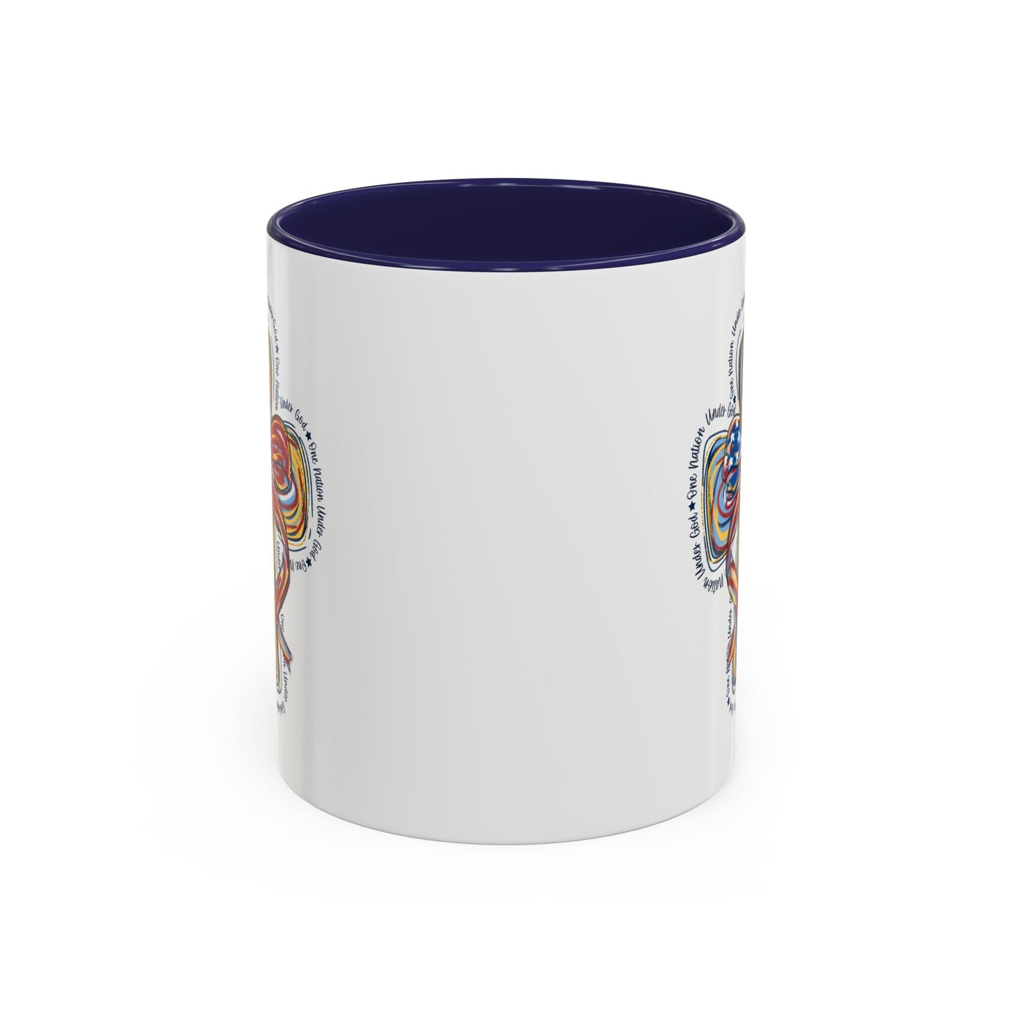 4th of July Mug - Christian Cross Bow