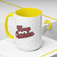 Christmas Mug - Merry Christmas Red & Black Baseball Text