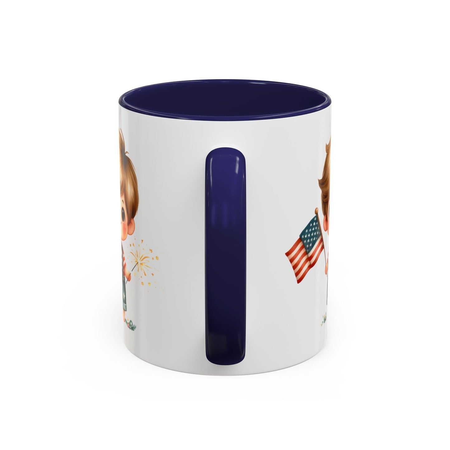4th of July - American Boy Flag 2