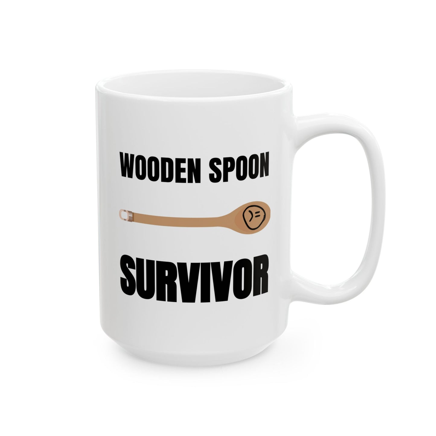 Humor Mug - Wooden Spoon Survivor