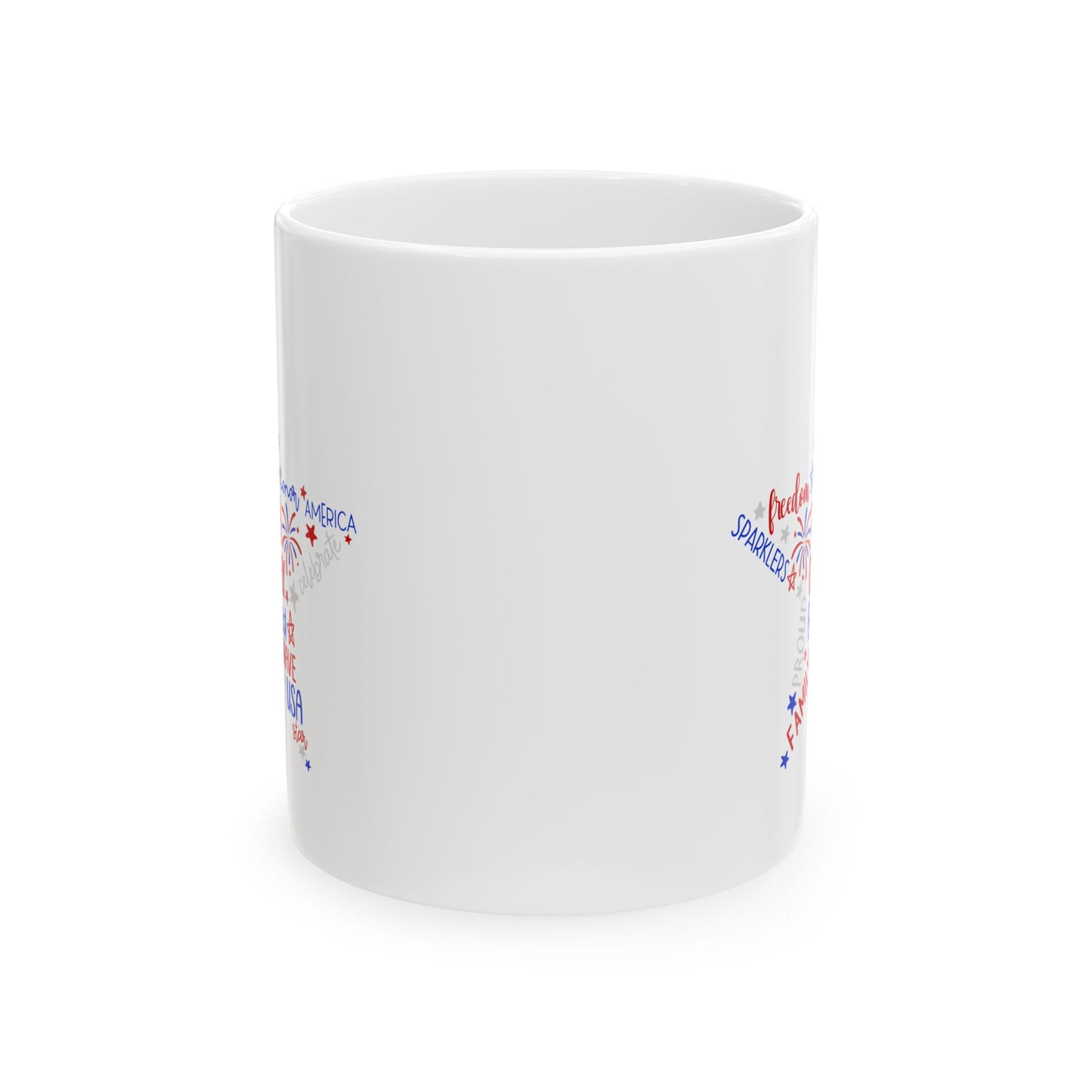 4th of July Mug - 4th of July Star Quotes