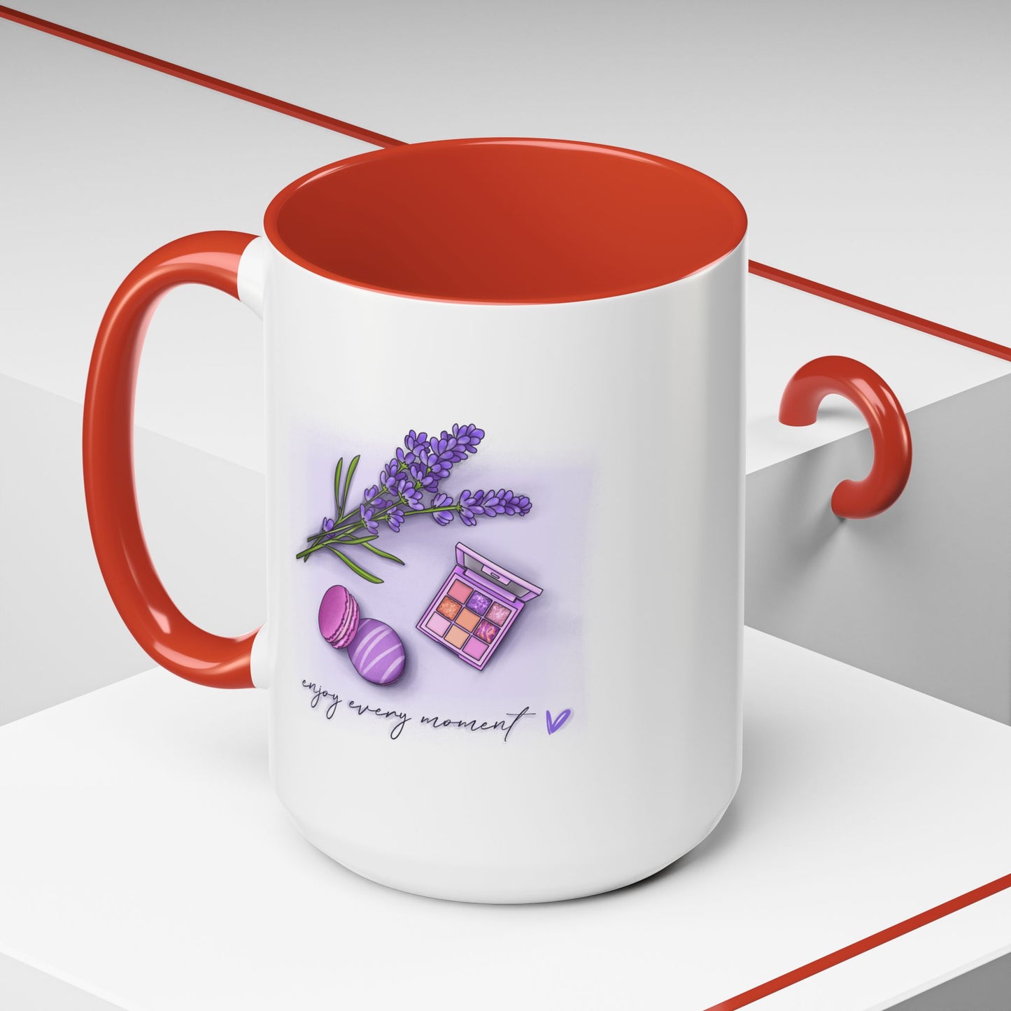 Wellness Mug - Enjoy Every Moment Lavender