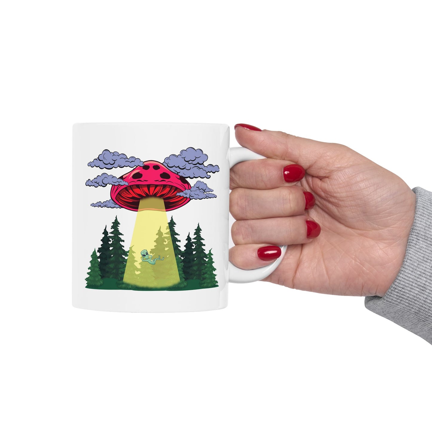 Alien Mug - Alien UFO