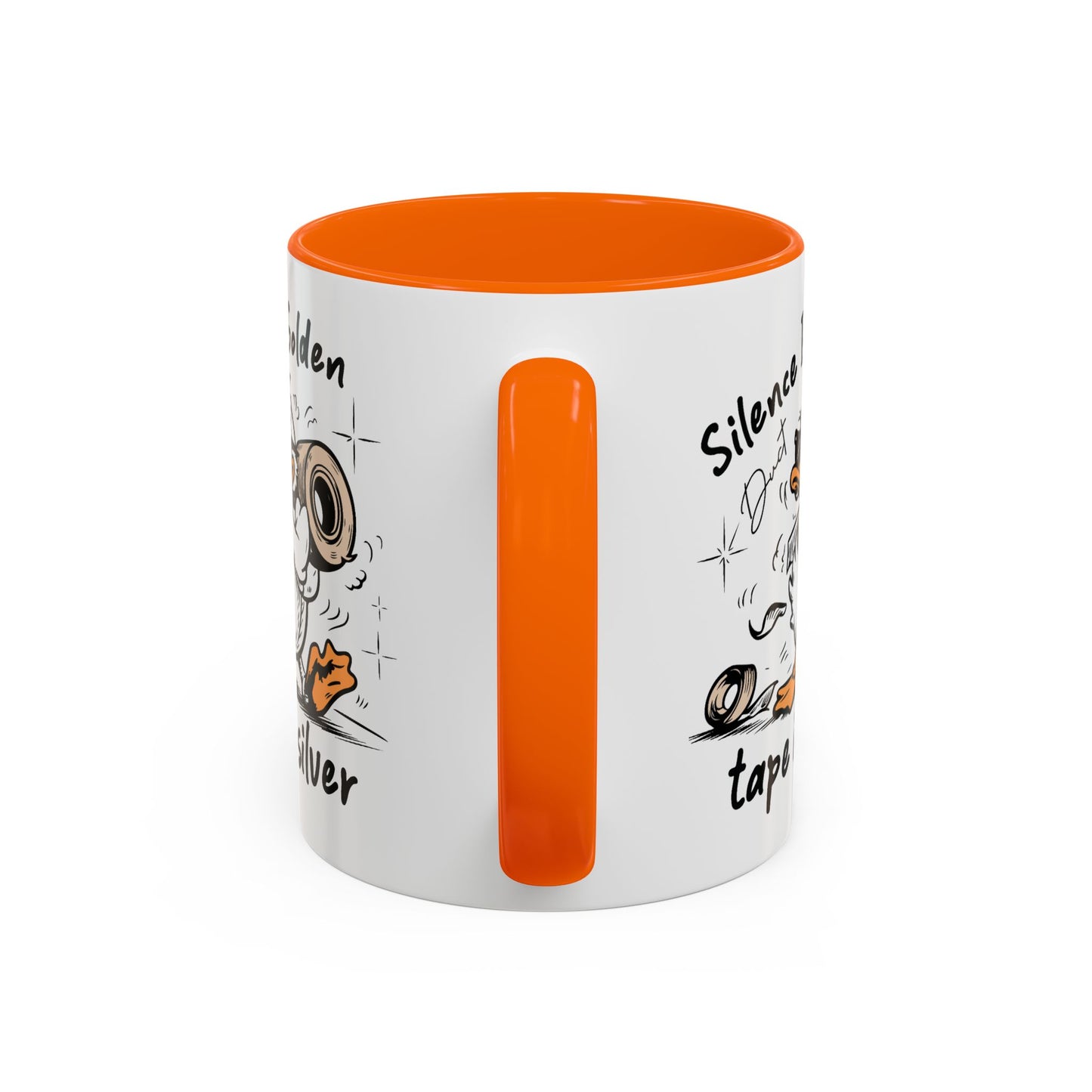 Humor Mug - Silence is Golden Duct Tape is Silver