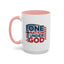 Religious Mug - One Nation Flag Cross