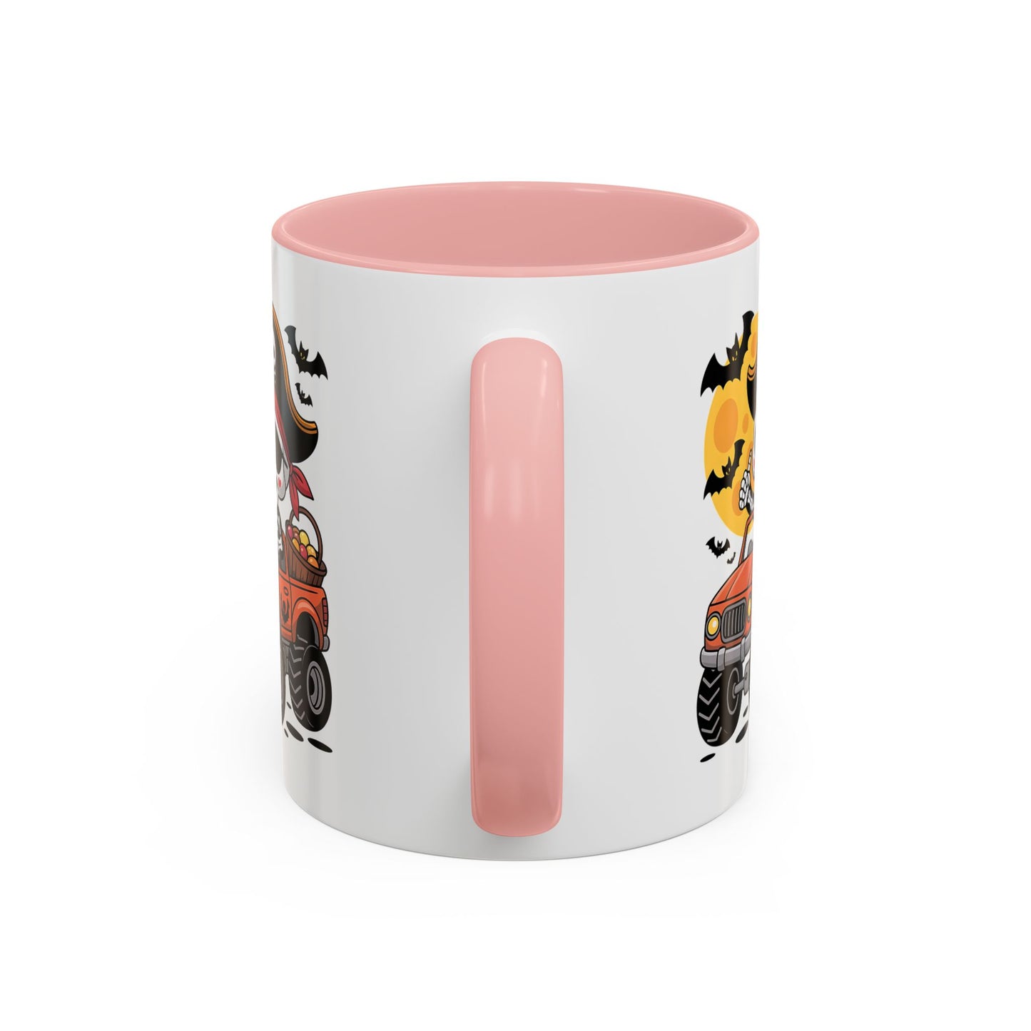 Halloween Mug - Driving Skeleton Pirate