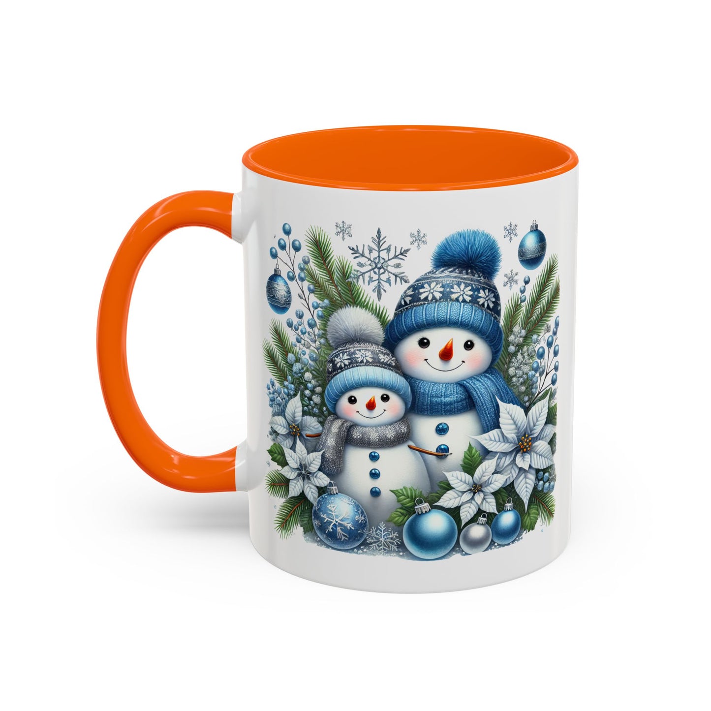 Christmas Mug - Blue Snowman Child