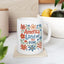 4th of July Mug - America Land of the Free Floral