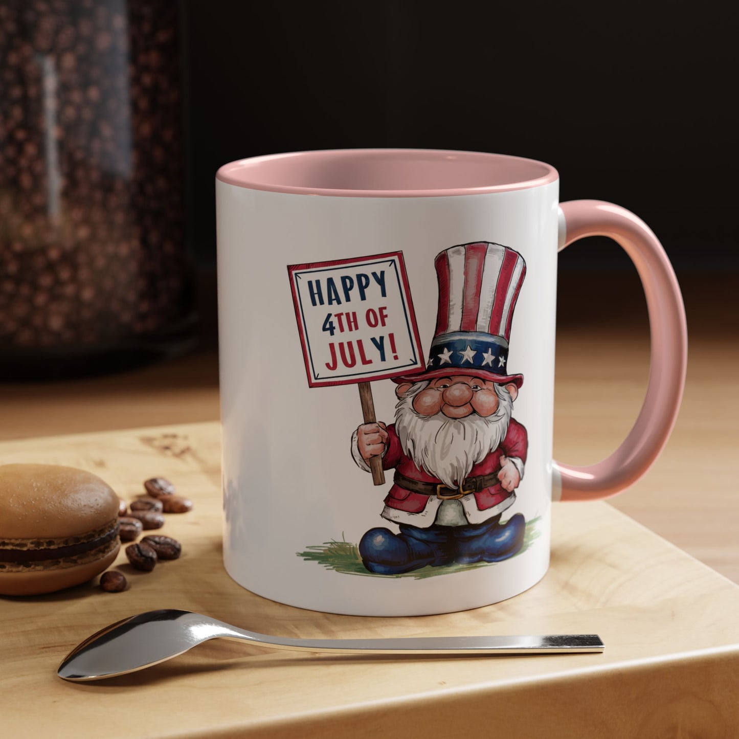 4th of July Mug - American Gnome 8