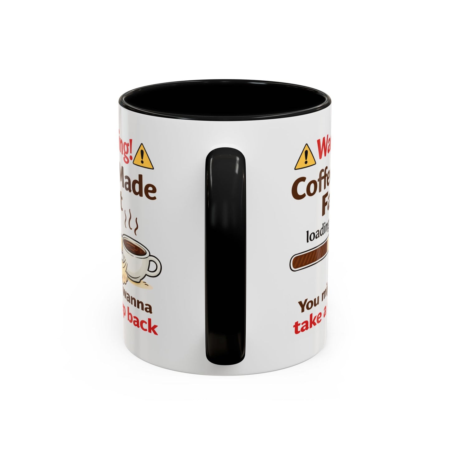 Humor Mug - Warning Coffee Made Fart