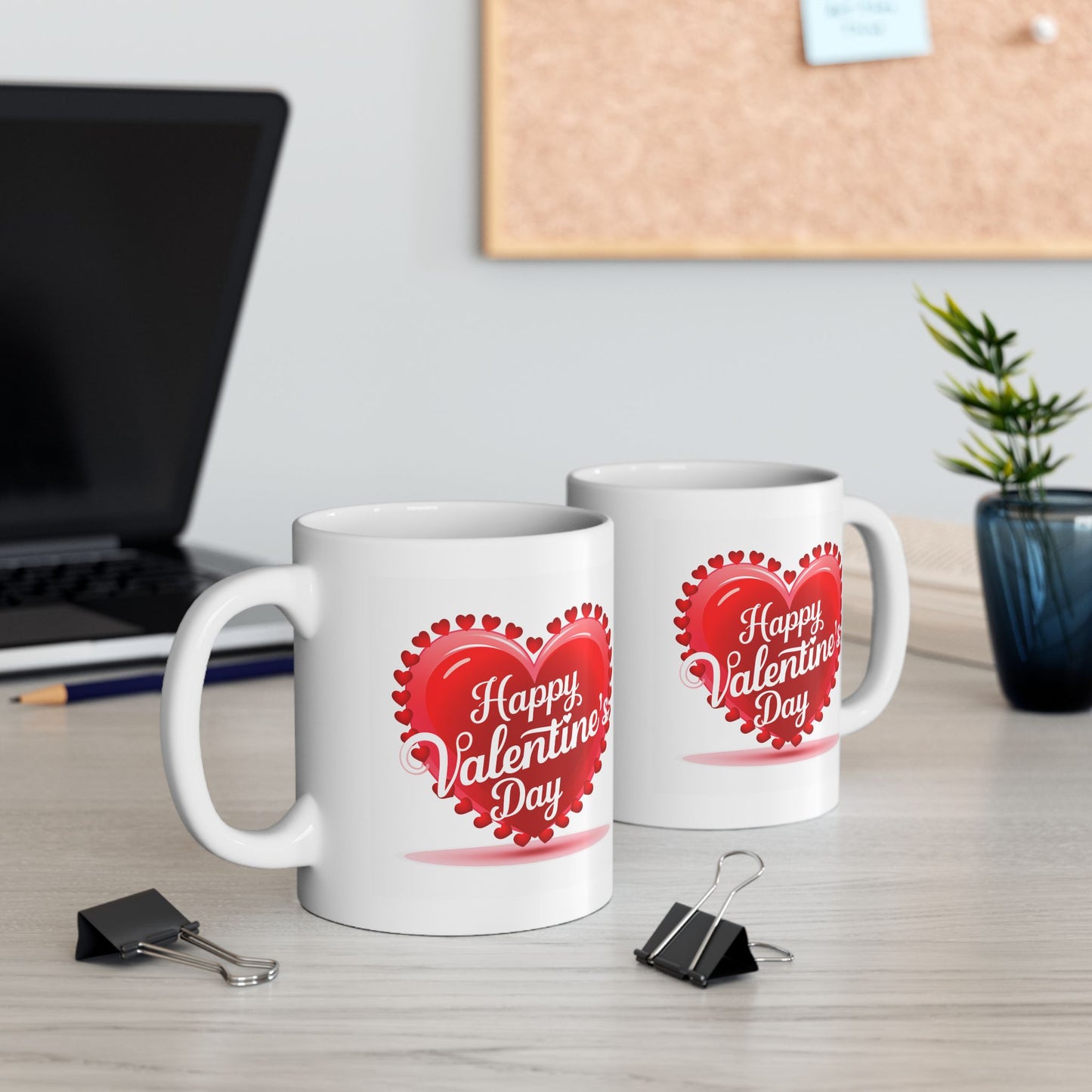Valentine's Day Mug - Happy Red Heart
