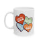 Wellness Mug - Love More Worry Less Hearts