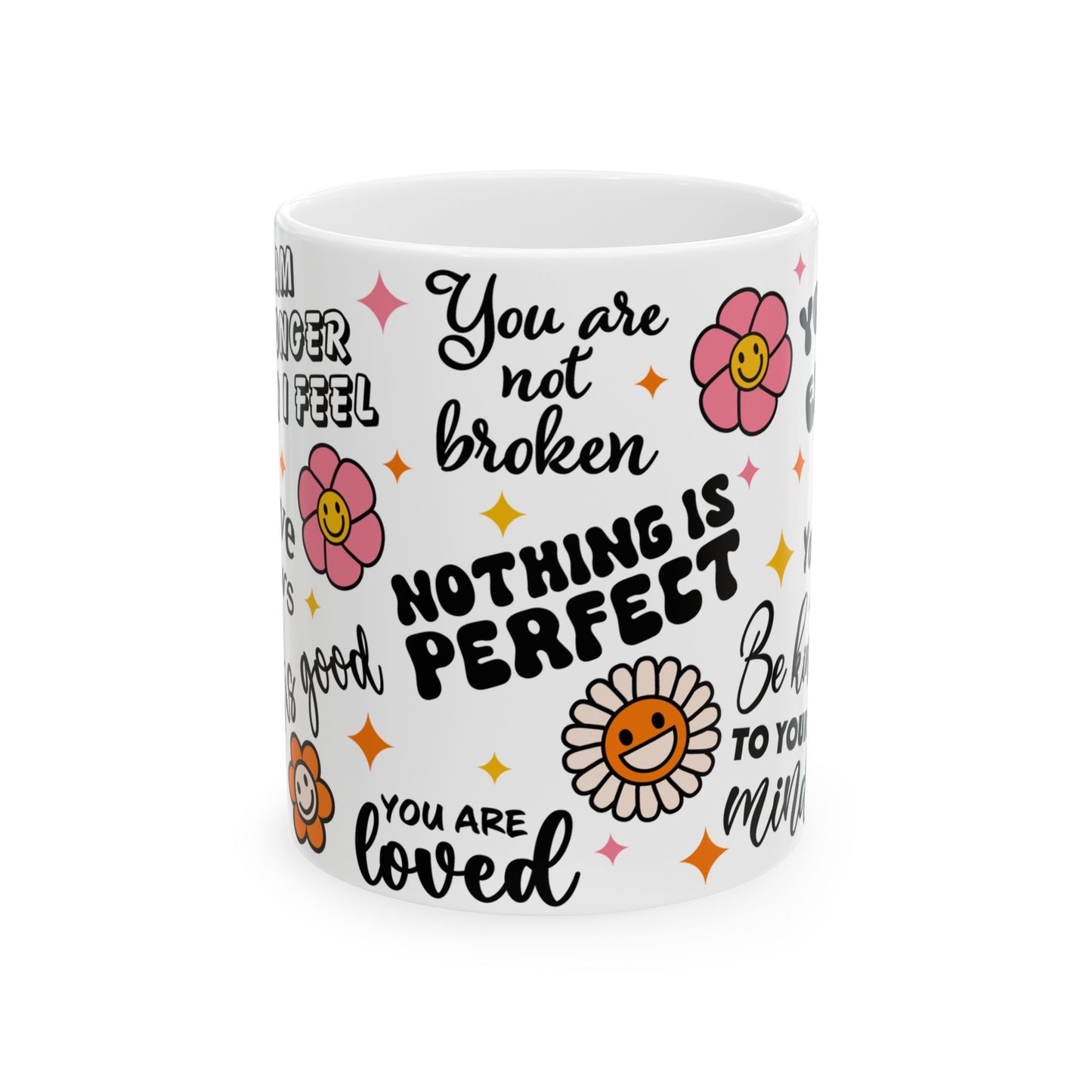Motivation Mug - I Am Stronger Than I Feel