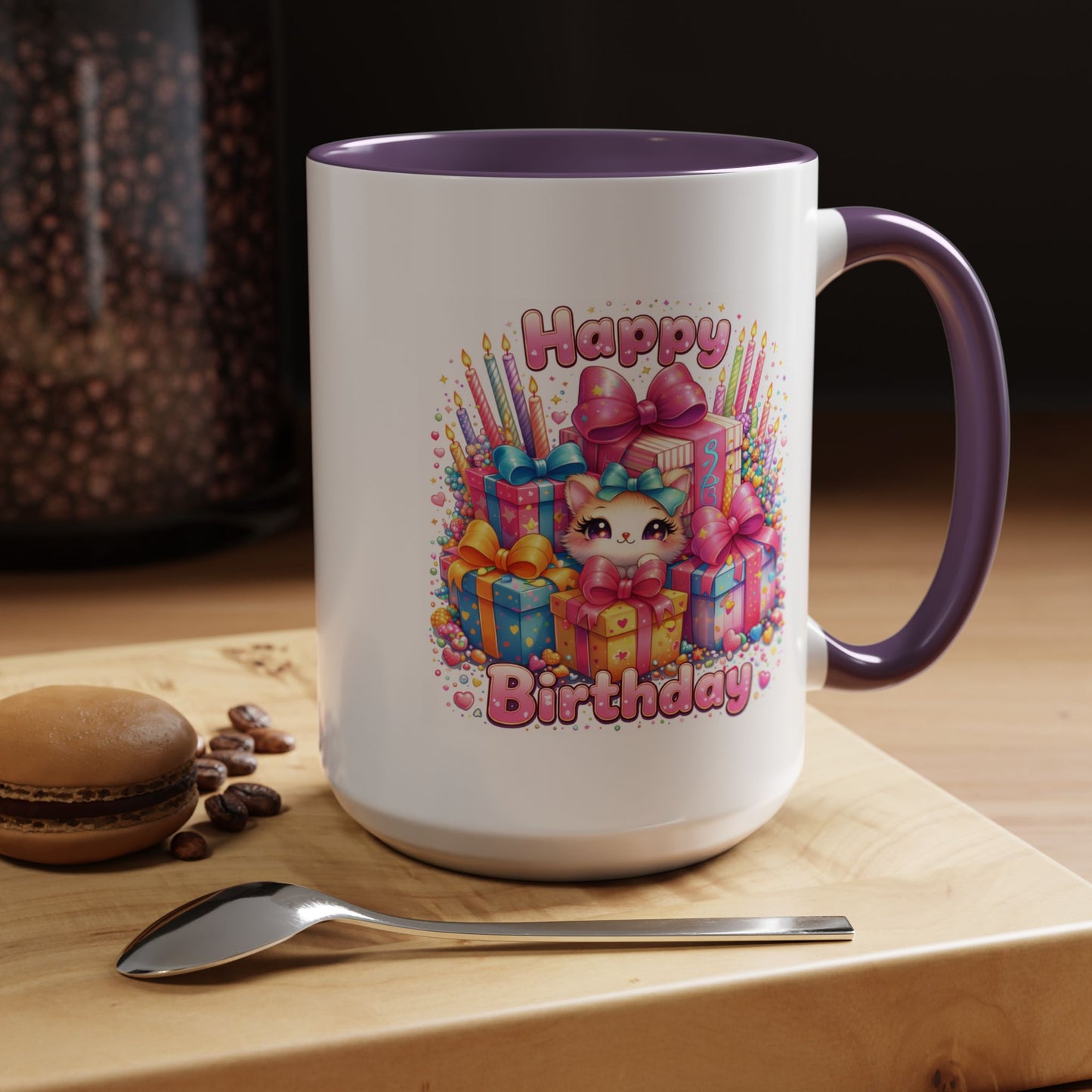 Birthday Mug - Kawaii Kitty