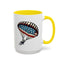 4th of July Mug - Airborne Soldier Parachute Flag