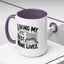 Animal Mug - Living My Best Nine Lives
