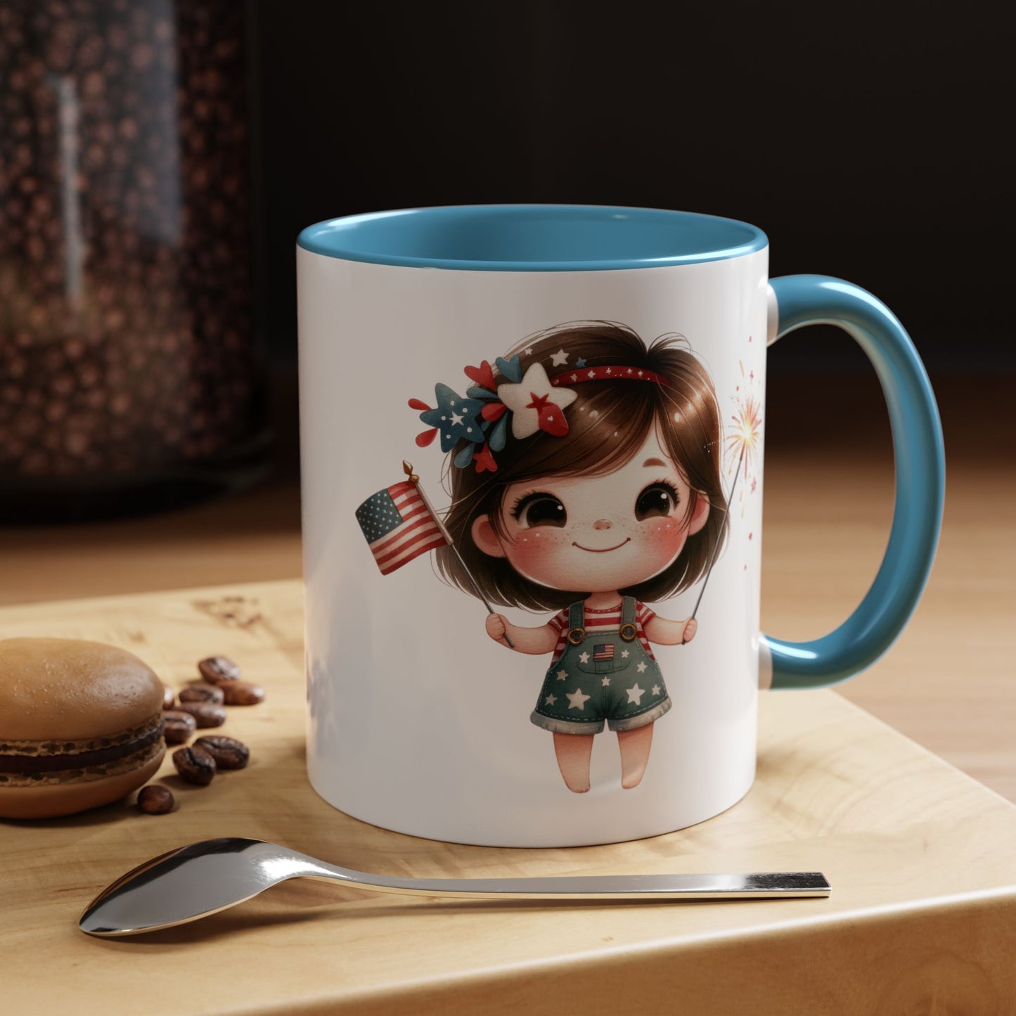 4th of July - American Girl Flag 6