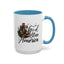 4th of July Mug - God Bless America Cross Flag