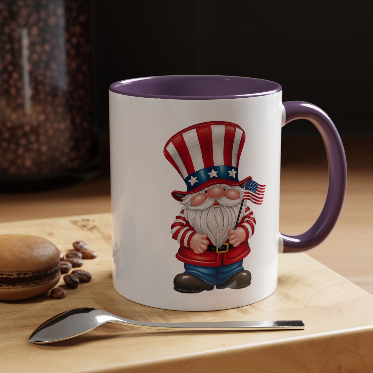 4th of July Mug - American Gnome 11