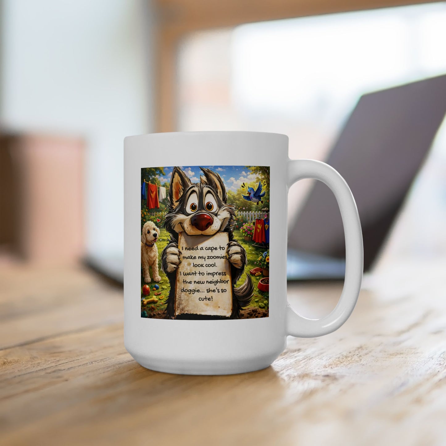 Animal Mug - I Need A Cape
