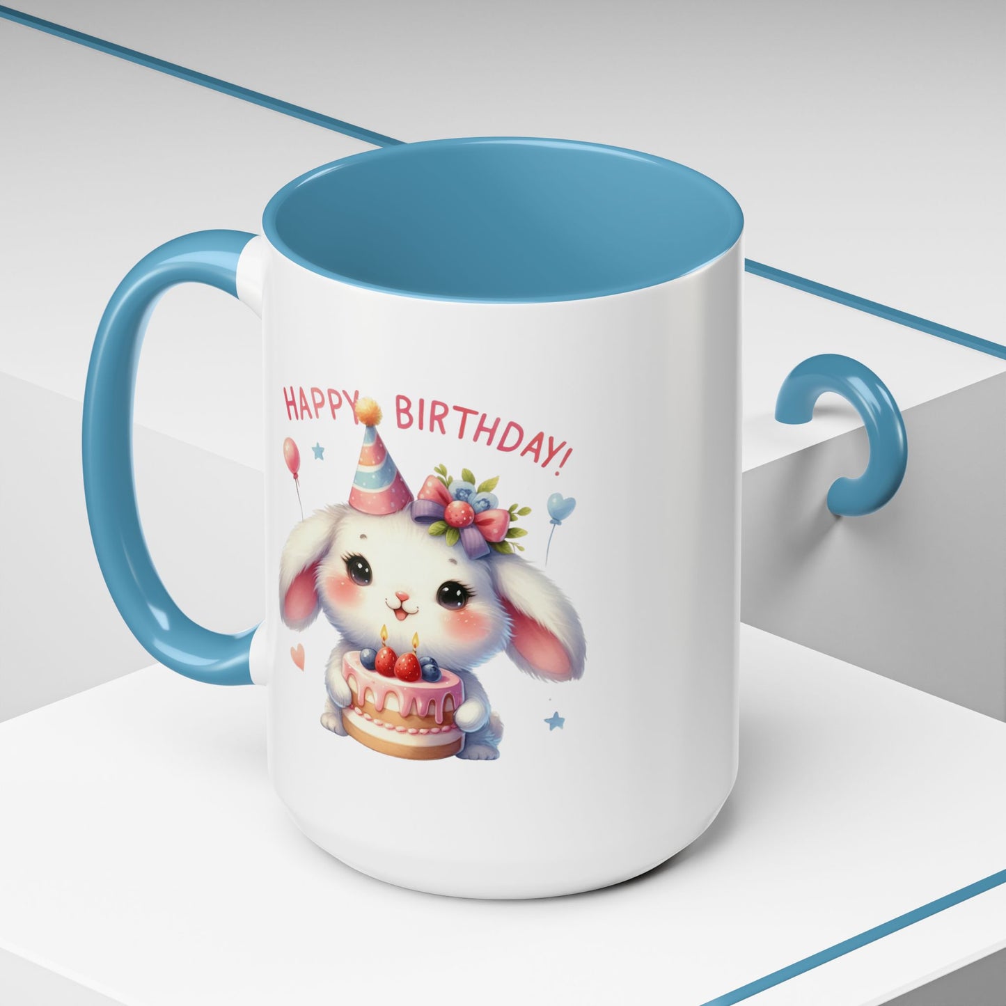 Birthday Mug - Happy Birthday Bunny 2