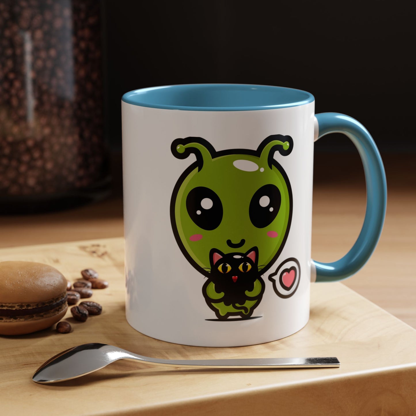 Alien Mug - Alien Hug Cat