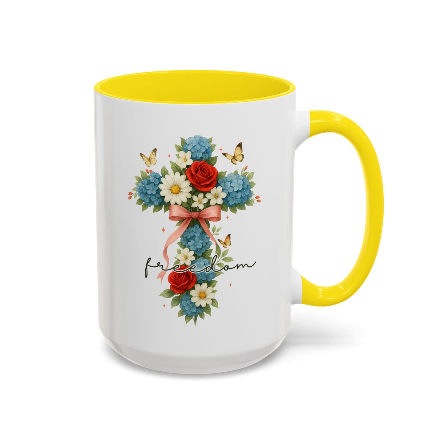 4th of July Mug - Freedom Cross