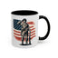 4th of July Mug - American Soldier Flag