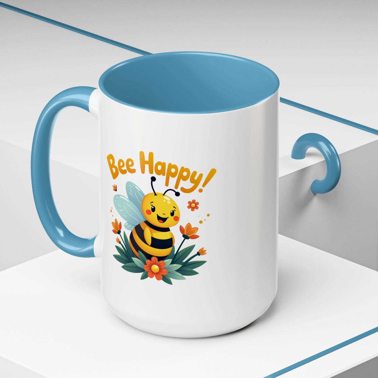 Motivation Mug - Bee Happy