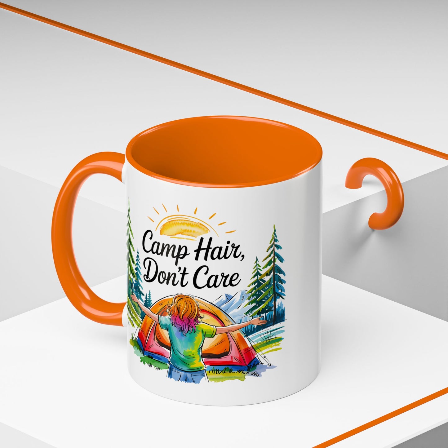 Adventure Mug - Camp Hair Don't Care