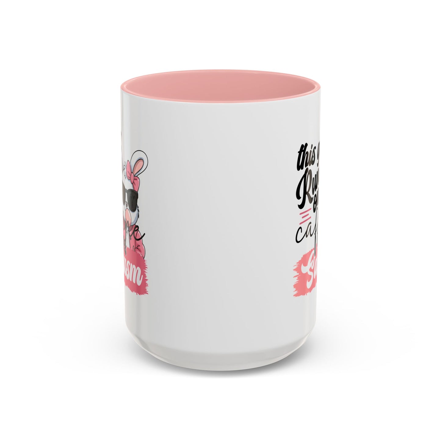Humor Mug - This Girl Runs on Caffeine & Sarcasm