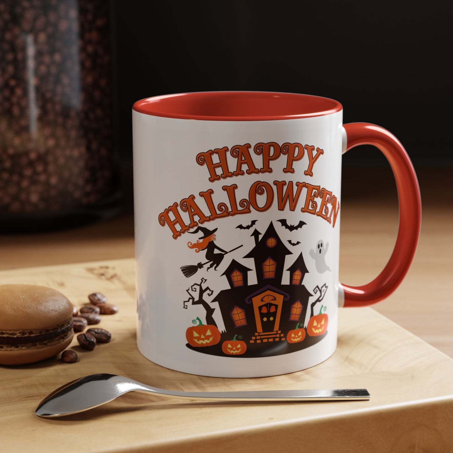 Halloween Mug - Happy Halloween Ghost House