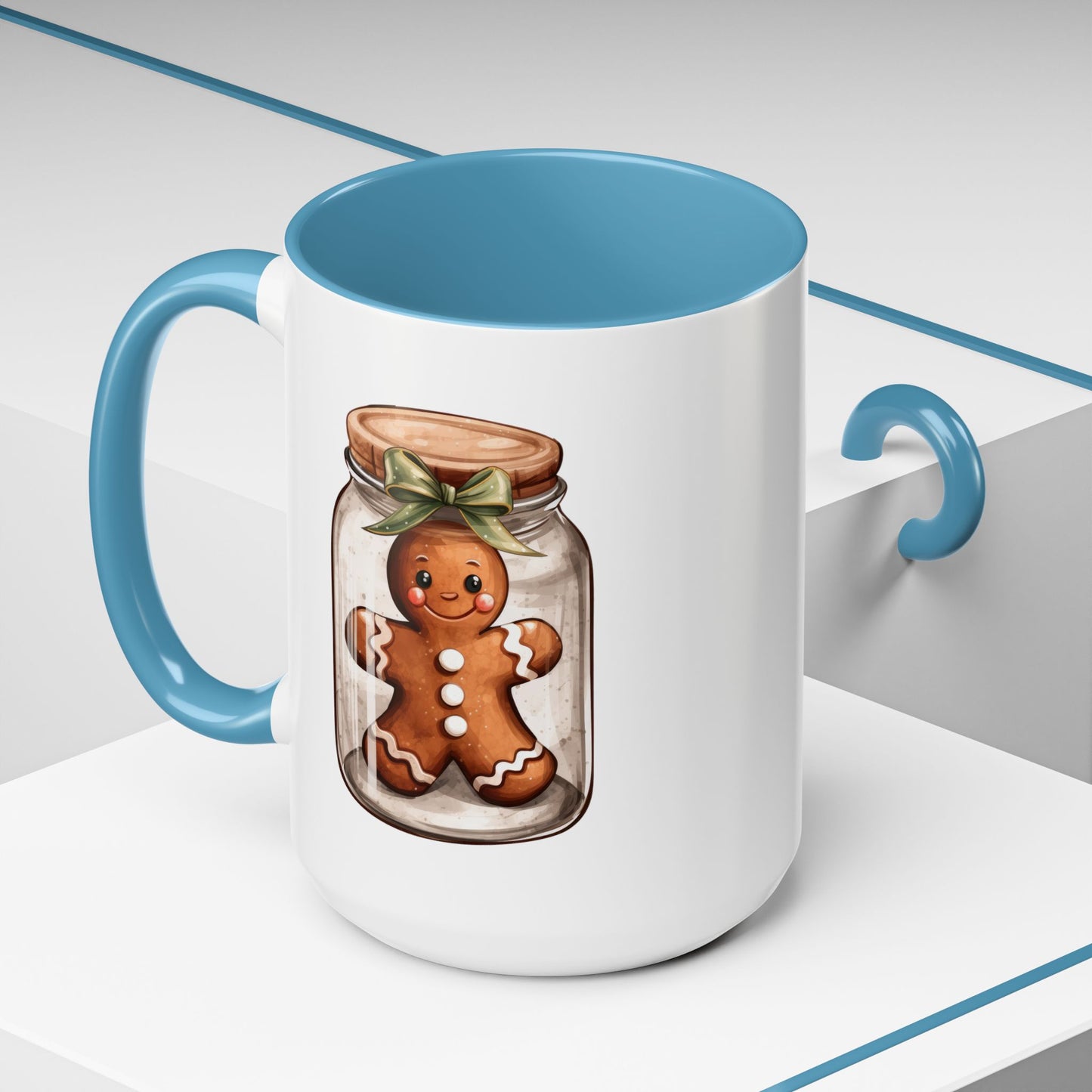 Christmas Mug - Gingerbread Man Jar