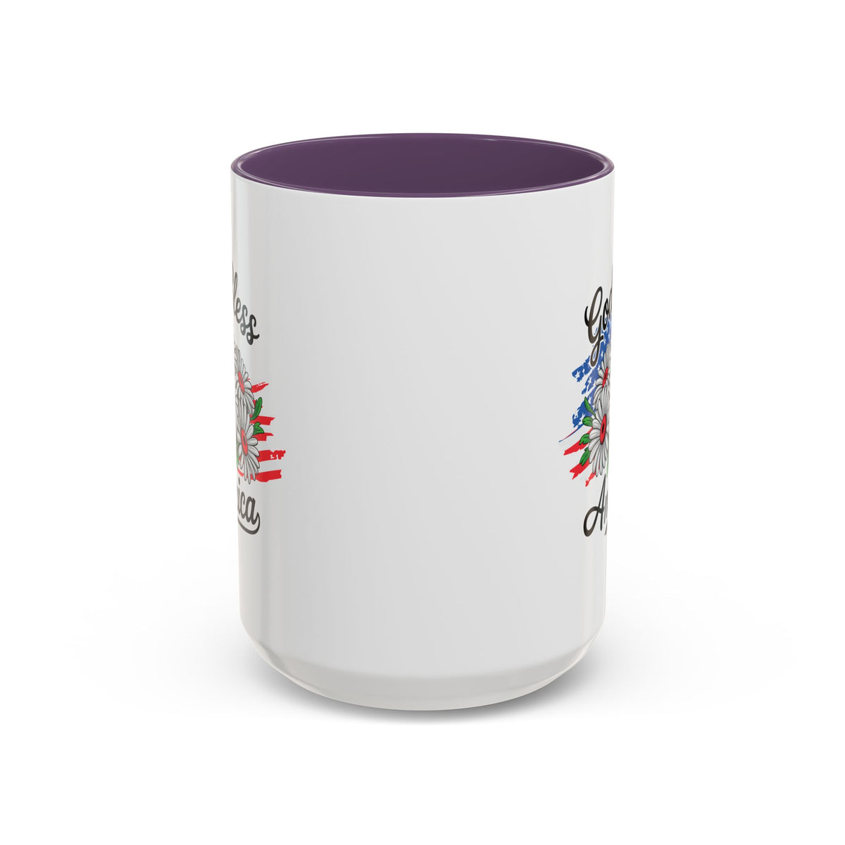 4th of July Mug - God Bless America Daisies
