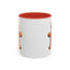 Christmas Mug - Gingerbread Man Green Bow