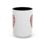 Mother's Day Mug - Love You Mom Retro Heart