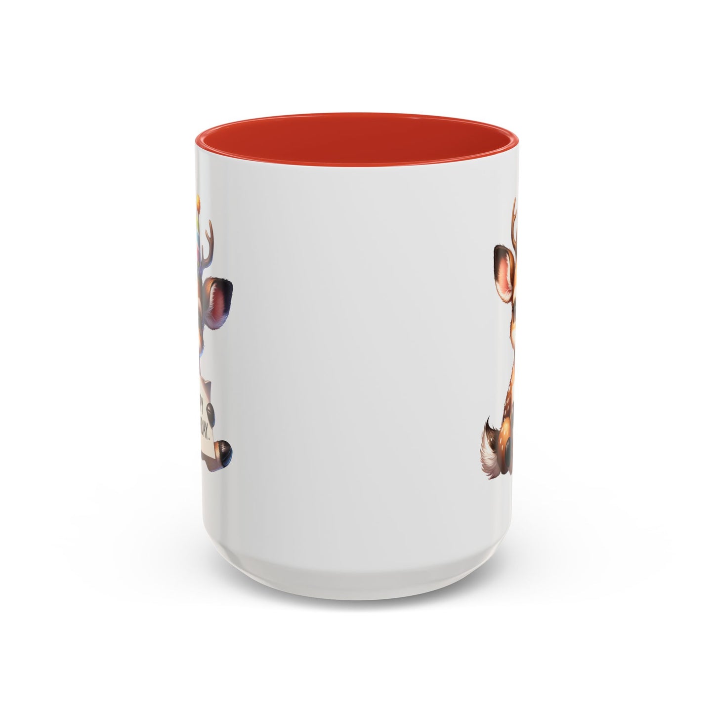 Birthday Mug - Happy Birthday Deer Clipart