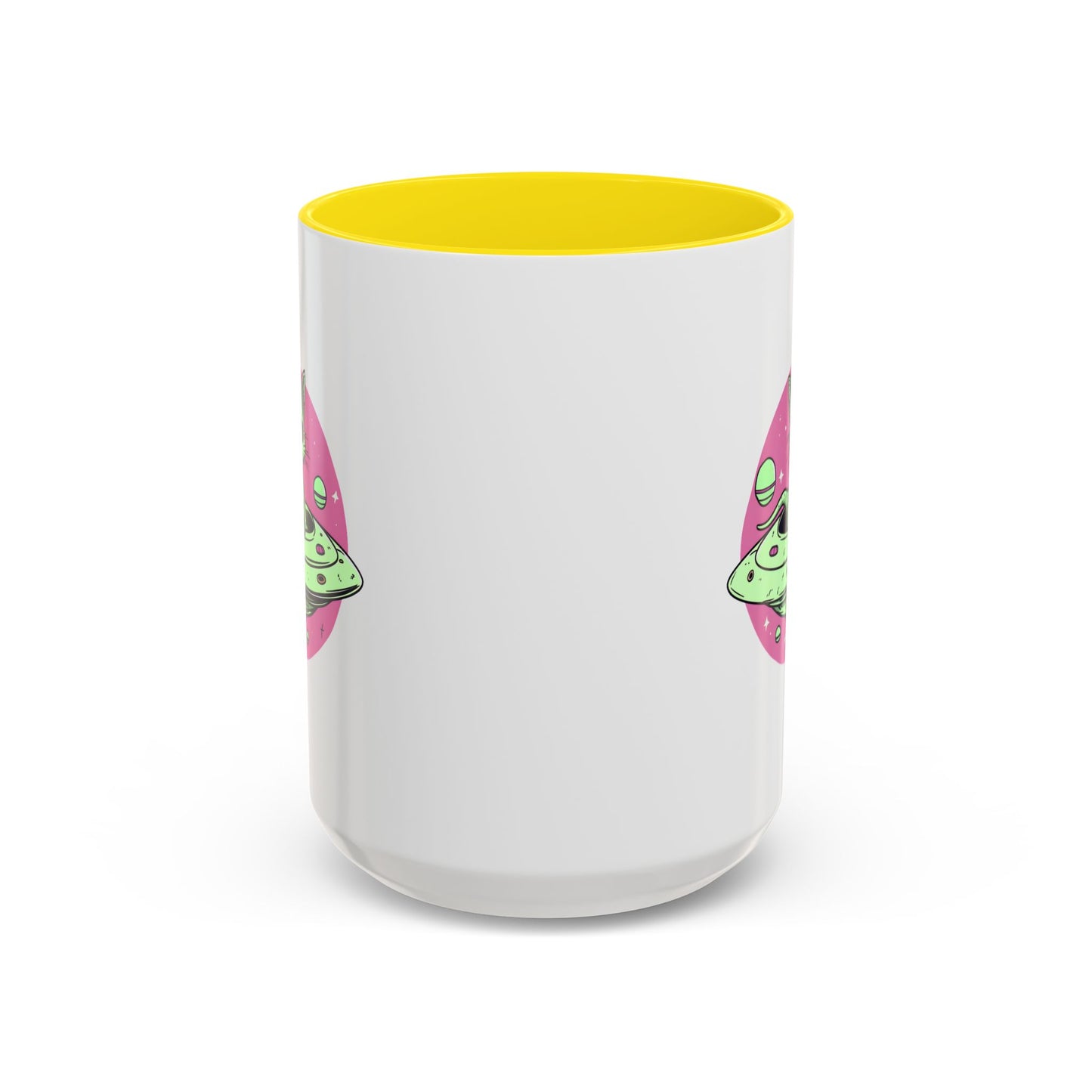 Alien Mug - Flying Saucer Cat