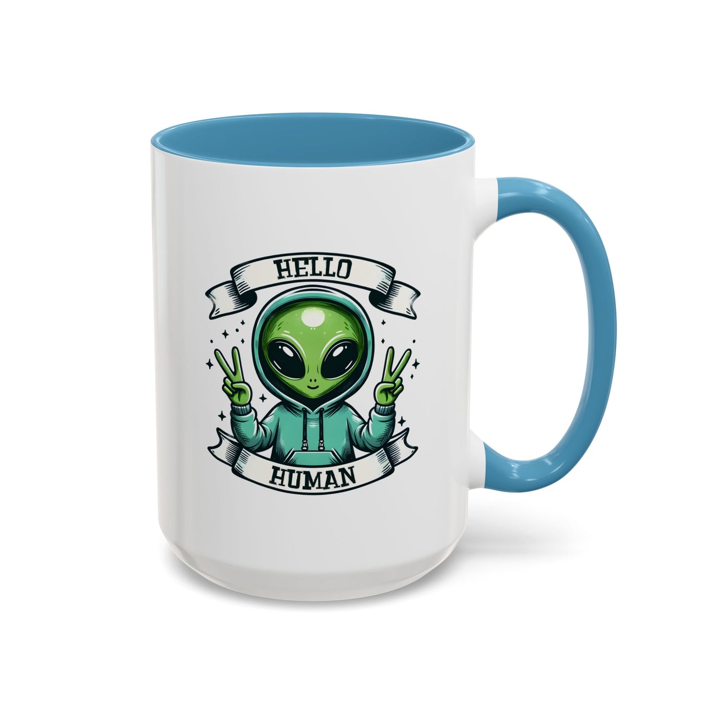 Alien Mug - Hello Human