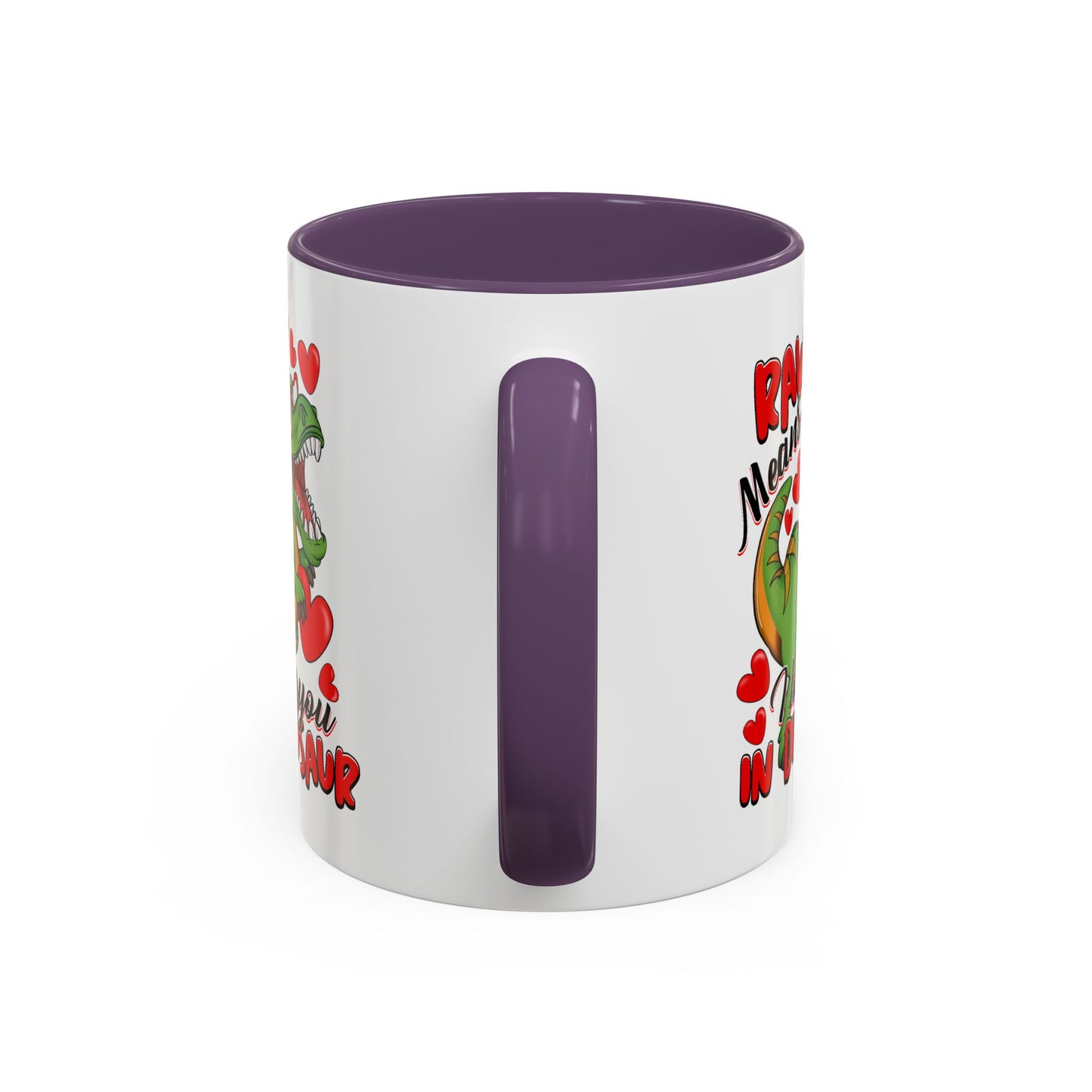 Valentine's Day Mug - Rawr Means I Love You