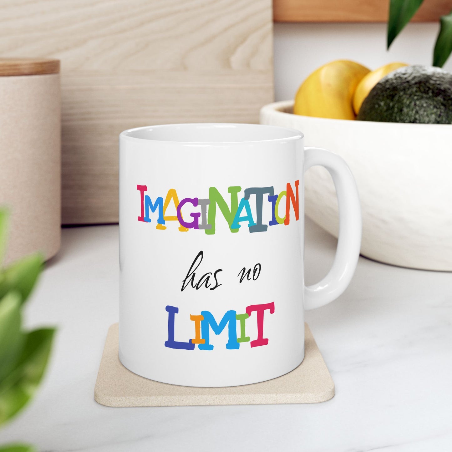 Motivation Mug - Imagination Has No Limit