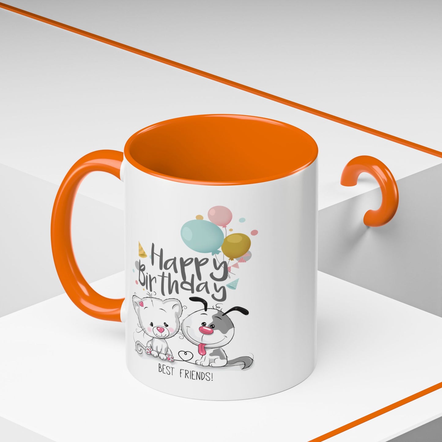 Birthday Mug - Happy Birthday Best Friends