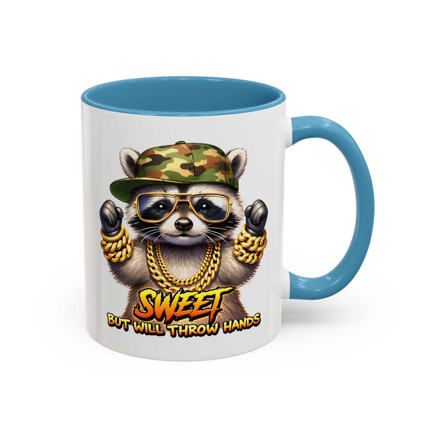 Humor Mug - Sweet But Will Throw Hands
