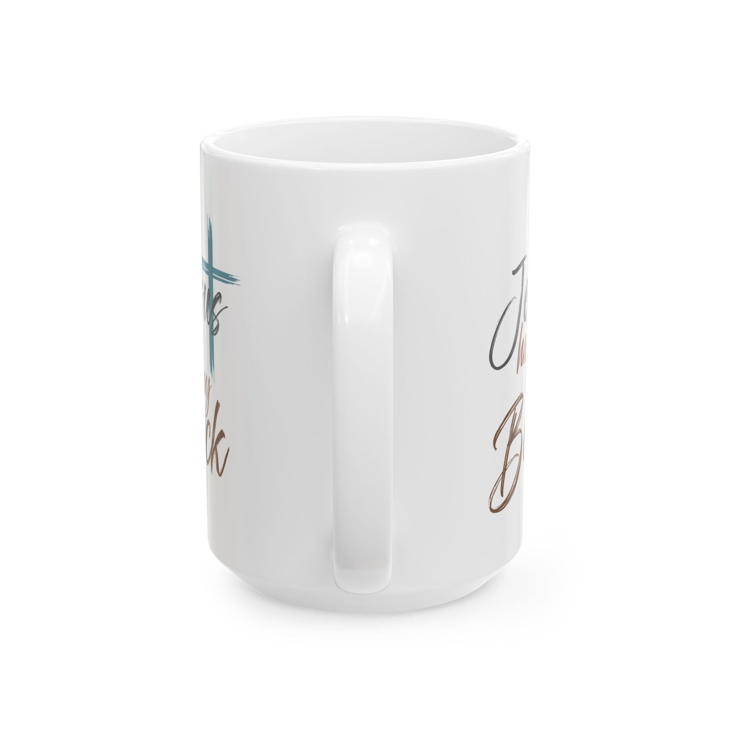 Religious Mug - Jesus Has My Back