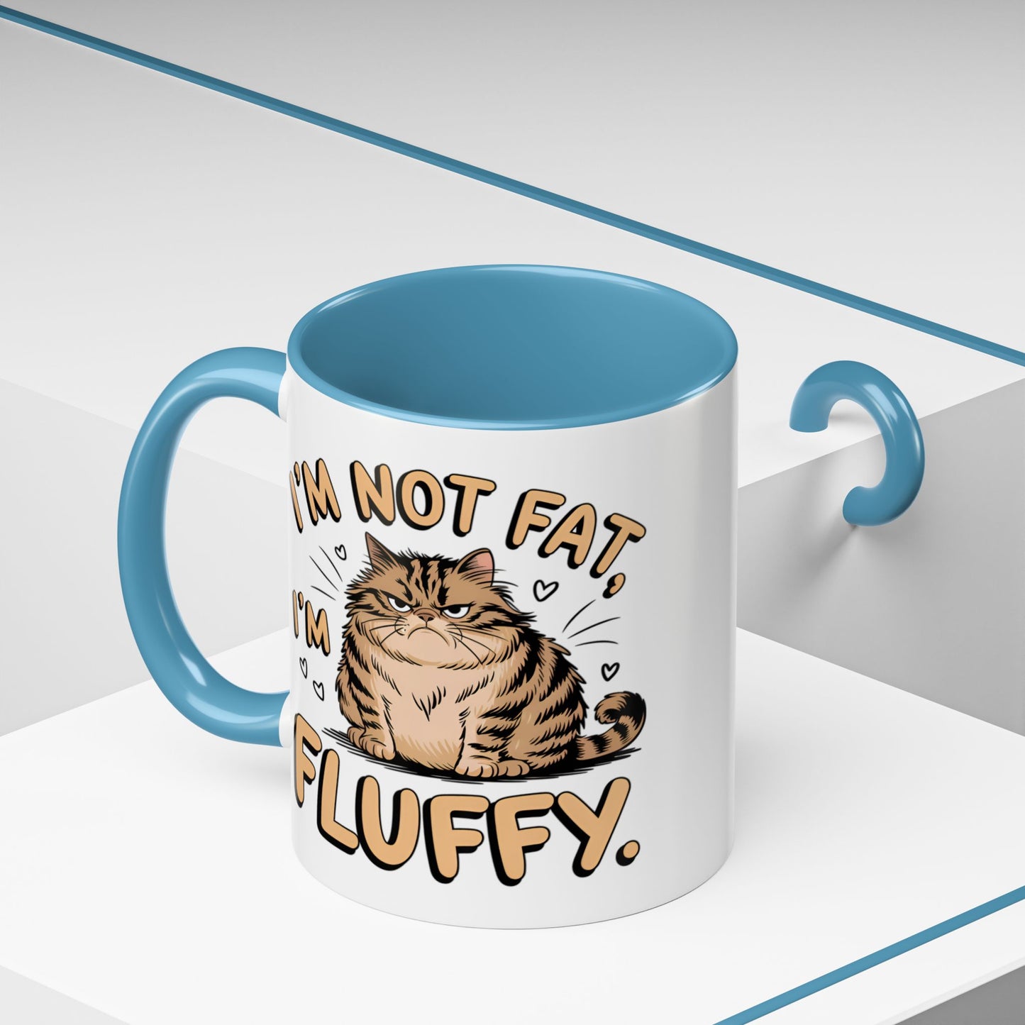 Animal Mug - I'm Not Fat I'm Fluffy
