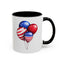 4th of July Mug - American Balloons