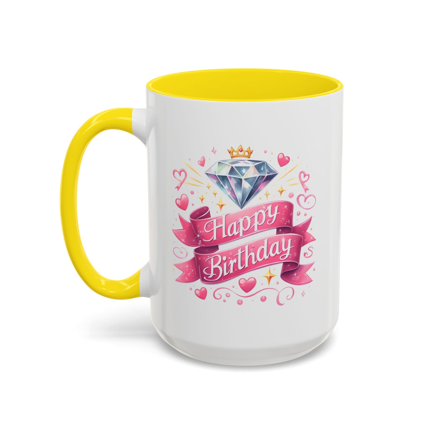 Birthday Mug - Diamond Crown