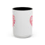 Valentine's Day Mug - Love You Heart Lettering